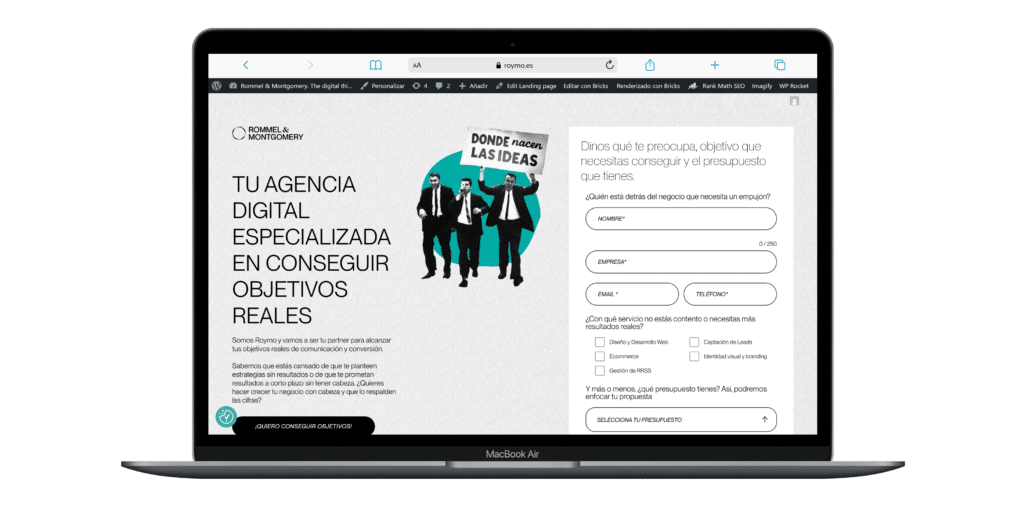 Cómo mejorar la tasa de conversión con landing pages